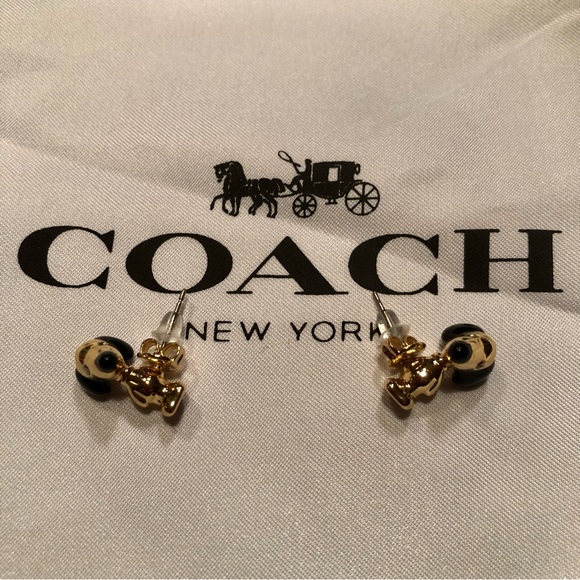 ❌SOLD❌Coach X Peanuts NWT Snoopy Earrings - Picture 3 of 5